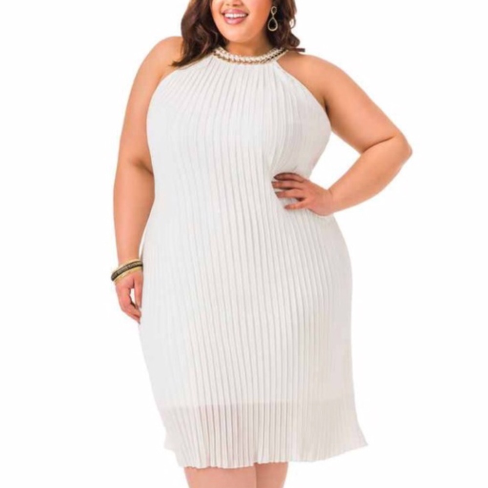 White dress sz 26